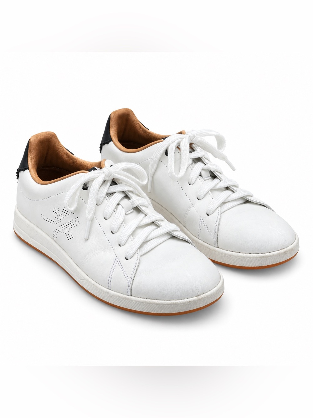 KURU Roam Classic Court Women’s 10 White Leather Comfort Sneakers